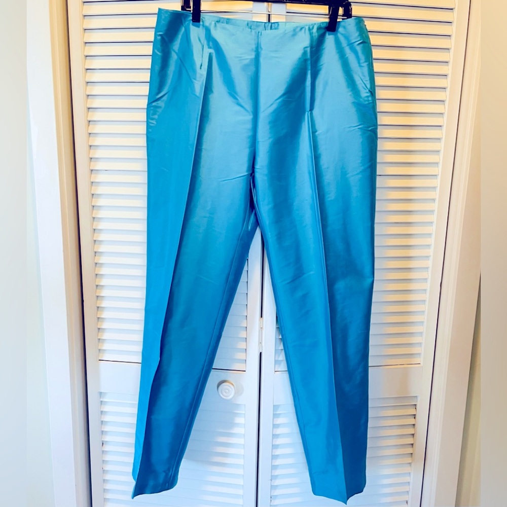 Connie Roberson Silk Trousers